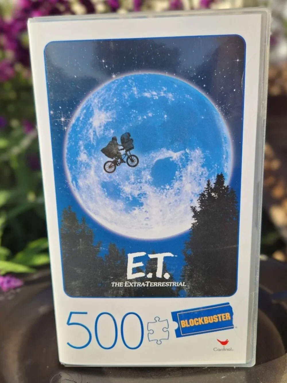 NEW 500 Pieces Jigsaw Puzzle ET E.T. Spin Master Game in Retro Blockbuster VHS C